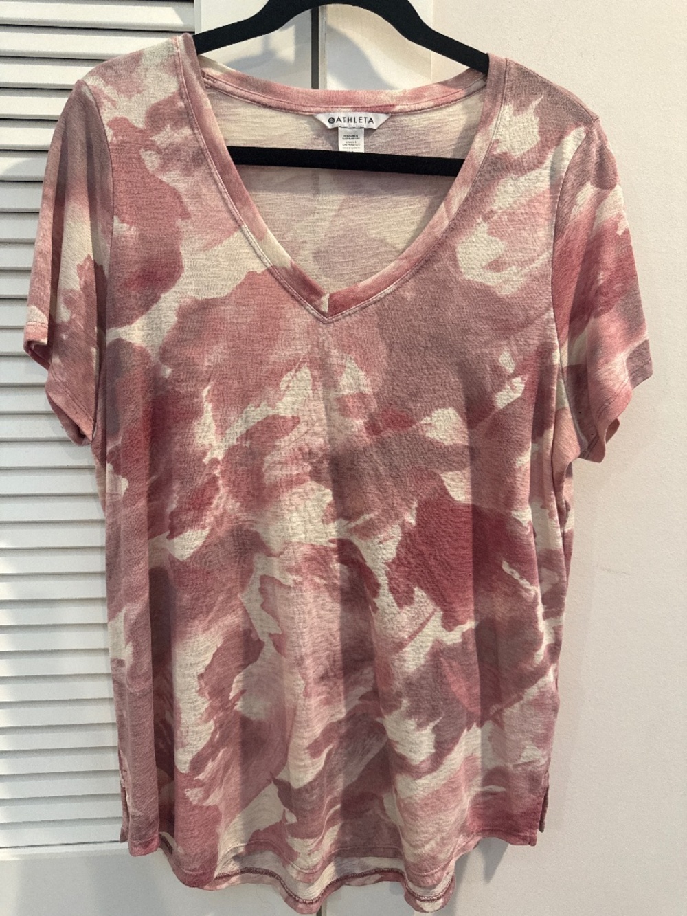 Athleta slub fabric tshirt